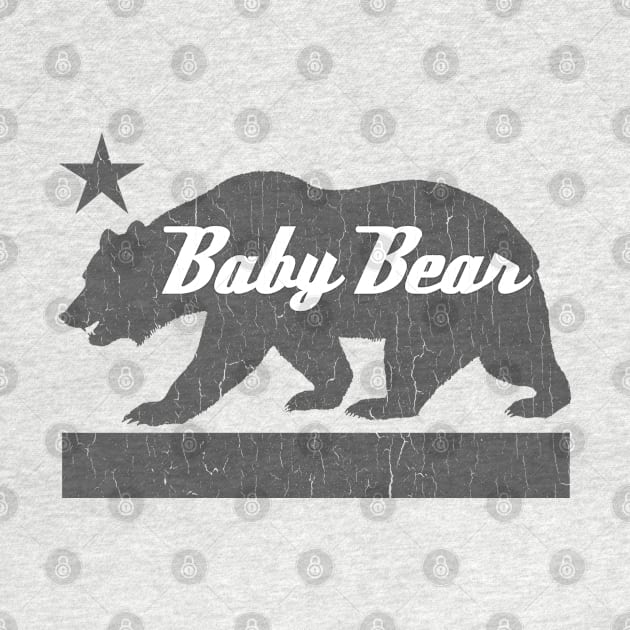 California Bear Family (BABY Bear) by robotface